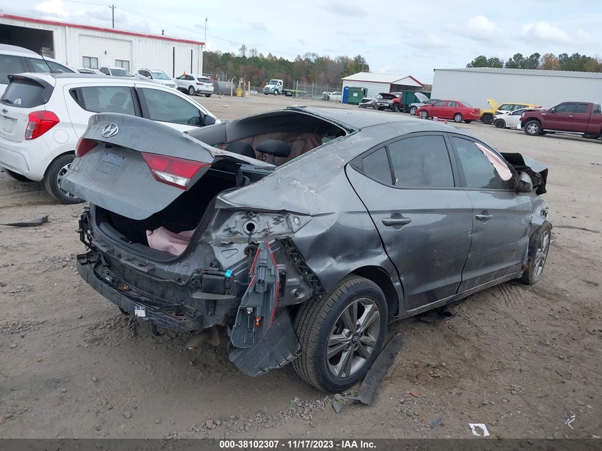 VIN 5NPD84LF1JH284101 2018 HYUNDAI ELANTRA SEL/VALUE/LIMITED