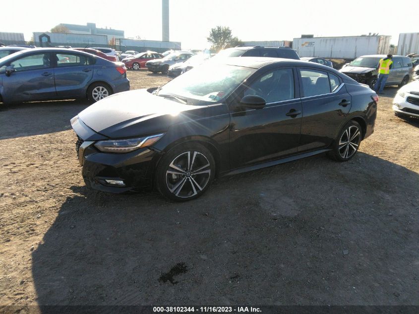 2022 NISSAN SENTRA SR - 3N1AB8DV7NY308849