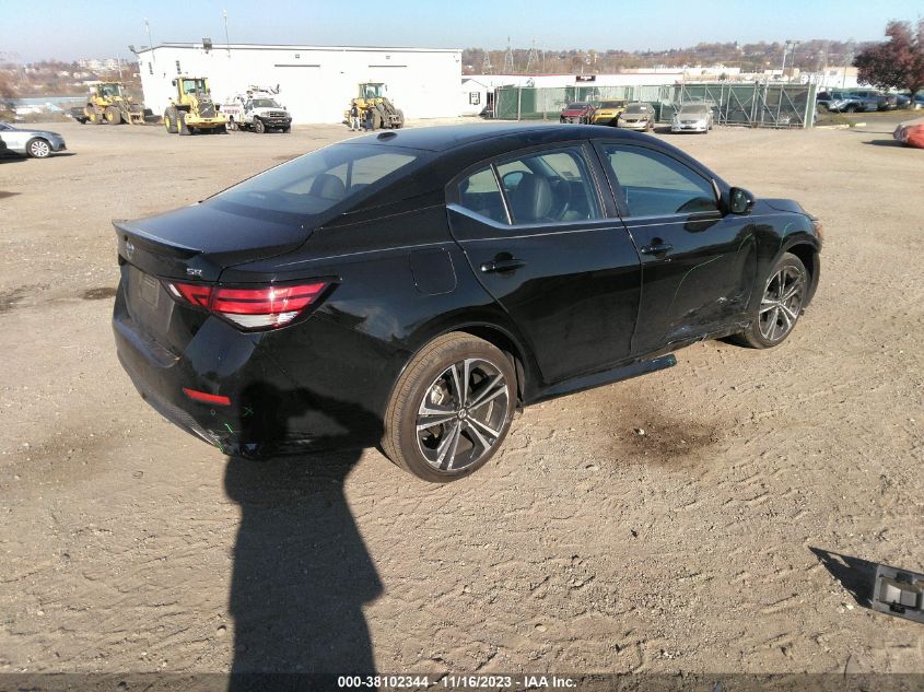 2022 NISSAN SENTRA SR - 3N1AB8DV7NY308849