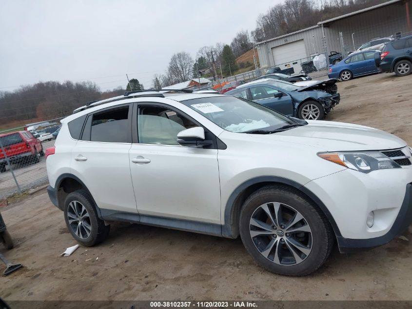 2015 TOYOTA RAV4 LIMITED - 2T3DFREV1FW259819