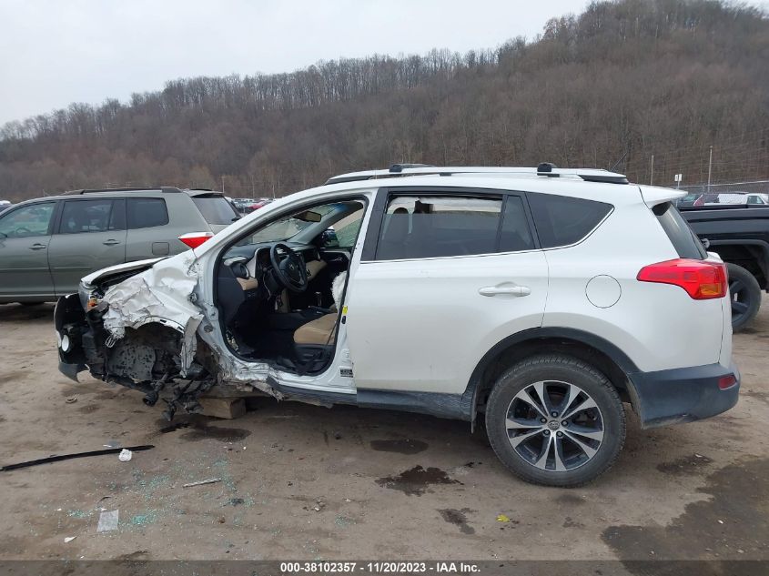 2015 TOYOTA RAV4 LIMITED - 2T3DFREV1FW259819