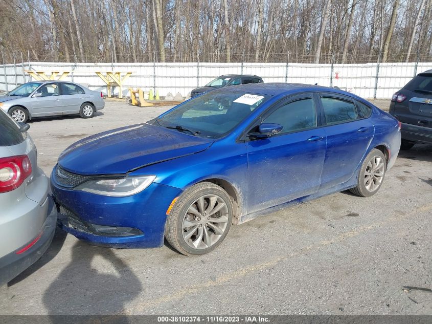 2015 CHRYSLER 200 S - 1C3CCCBB5FN647563