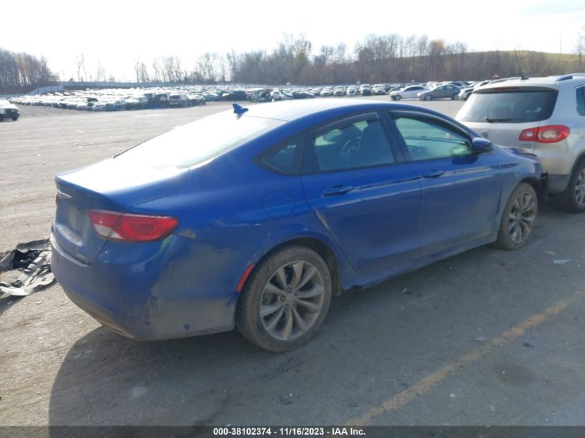 2015 CHRYSLER 200 S - 1C3CCCBB5FN647563