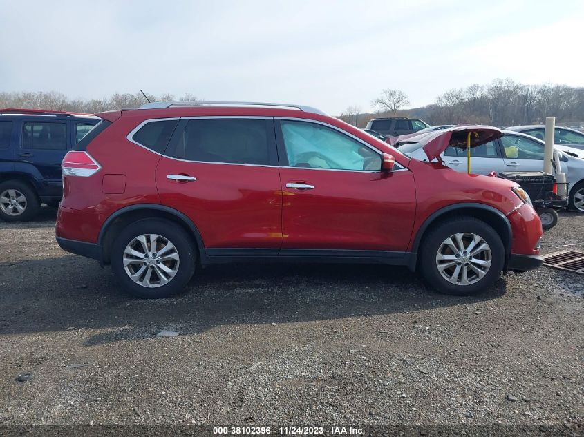 2015 NISSAN ROGUE S/SL/SV - KNMAT2MV3FP553576