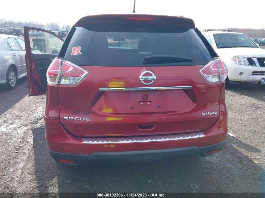 2015 NISSAN ROGUE S/SL/SV - KNMAT2MV3FP553576