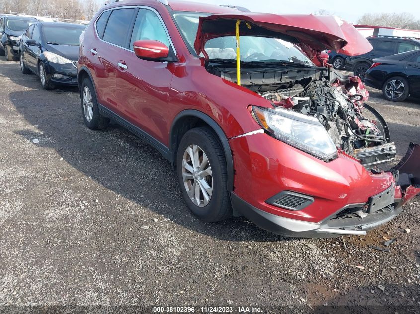 2015 NISSAN ROGUE S/SL/SV - KNMAT2MV3FP553576