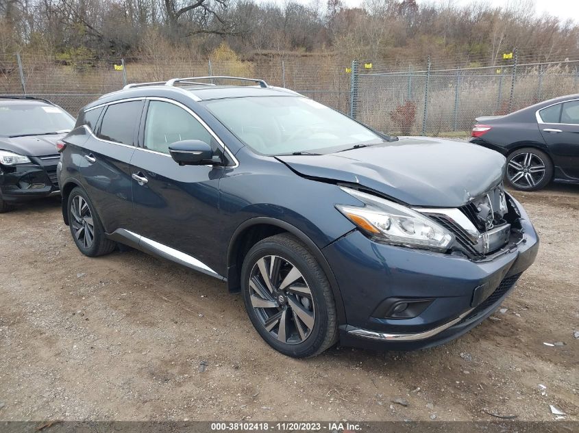 2015 NISSAN MURANO PLATINUM - 5N1AZ2MH3FN281689