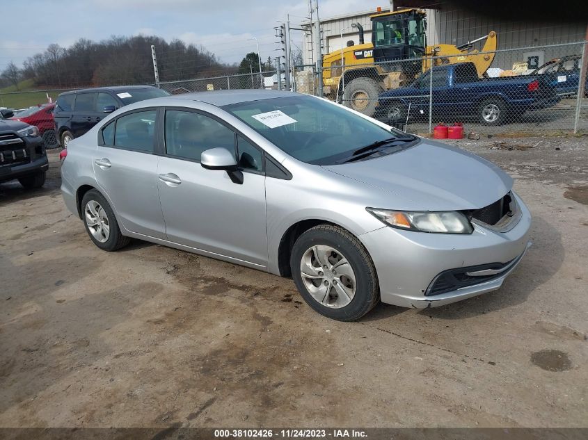2013 HONDA CIVIC LX - 19XFB2F56DE269801