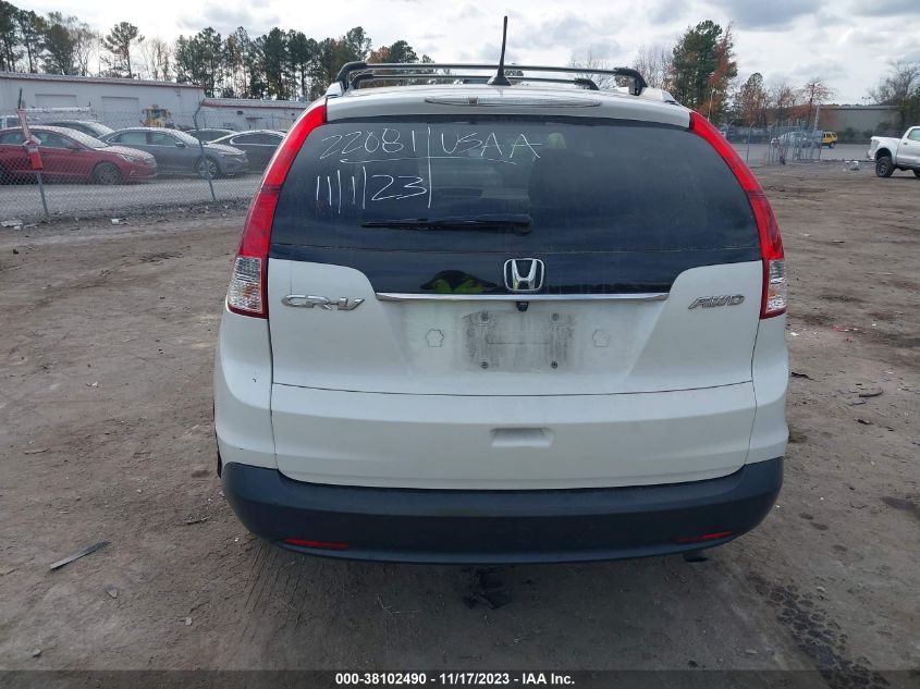 2013 HONDA CR-V EX-L - 5J6RM4H76DL039890