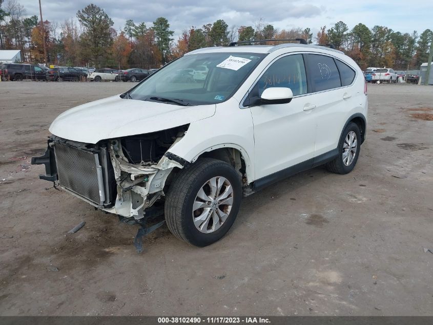 2013 HONDA CR-V EX-L - 5J6RM4H76DL039890