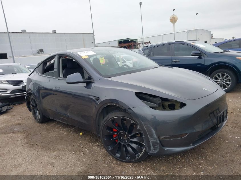 2022 TESLA MODEL Y PERFORMANCE DUAL MOTOR - 7SAYGDEF0NF381993