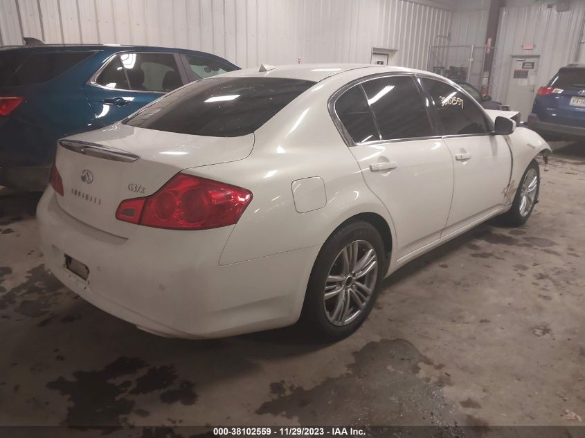 2013 INFINITI G37X X - JN1CV6AR3DM358306