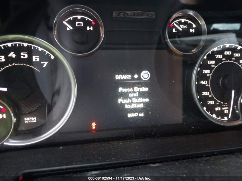 2017 RAM 1500 REBEL  4X4 5'7" BOX - 1C6RR7YT7HS771020