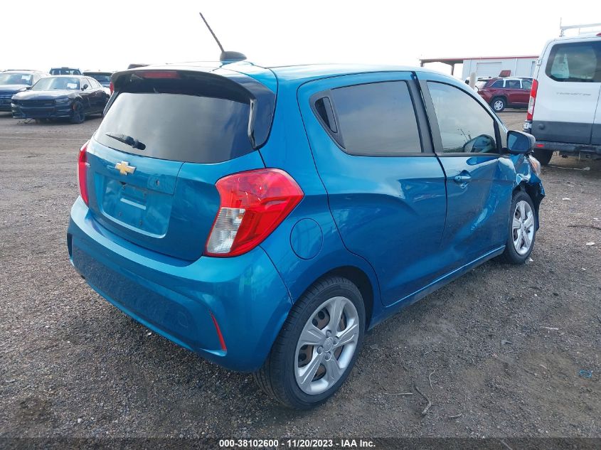 VIN KL8CB6SAXLC456812 2020 CHEVROLET SPARK no.4