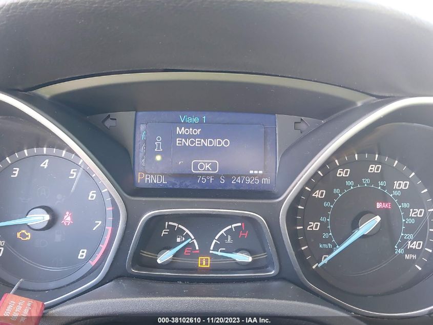 2013 FORD FOCUS SE - 1FADP3F27DL314553
