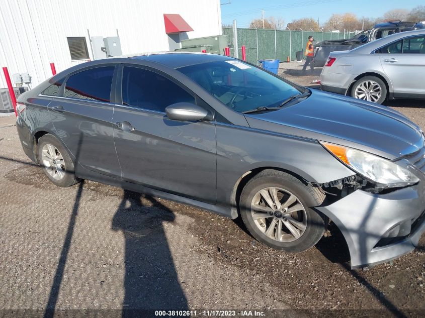 2014 HYUNDAI SONATA GLS - 5NPEB4AC6EH885170