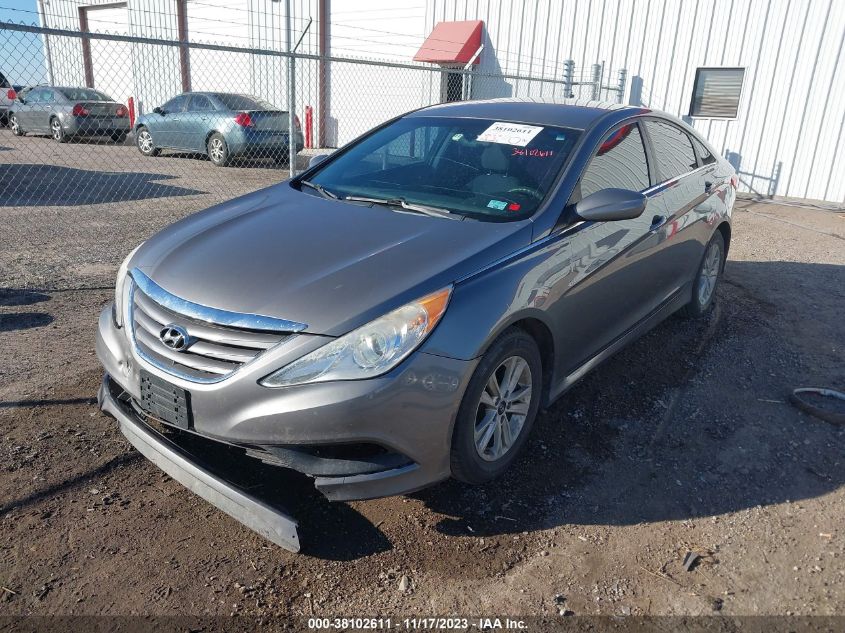 2014 HYUNDAI SONATA GLS - 5NPEB4AC6EH885170