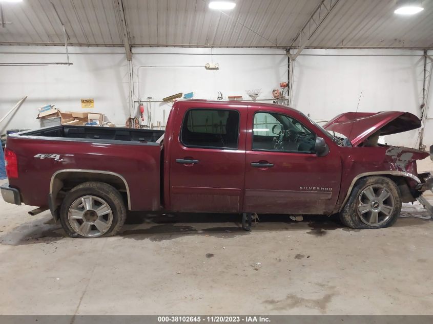 2013 CHEVROLET SILVERADO 1500 LT - 3GCPKSE72DG122161