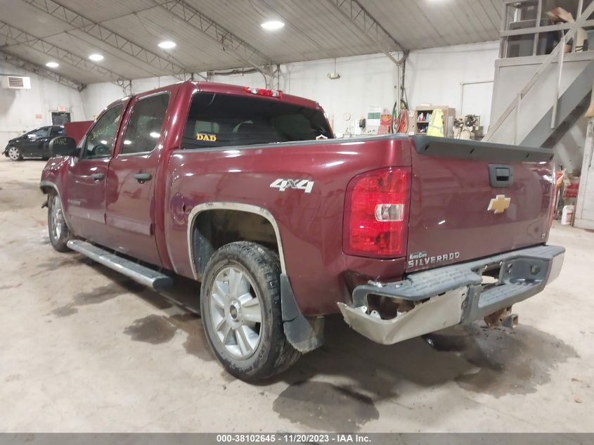 2013 CHEVROLET SILVERADO 1500 LT - 3GCPKSE72DG122161