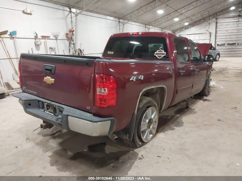 2013 CHEVROLET SILVERADO 1500 LT - 3GCPKSE72DG122161