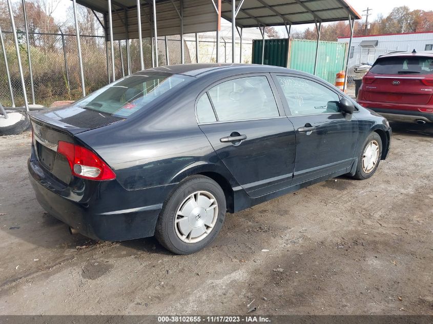 2HGFA16409H113934 | 2009 HONDA CIVIC SDN