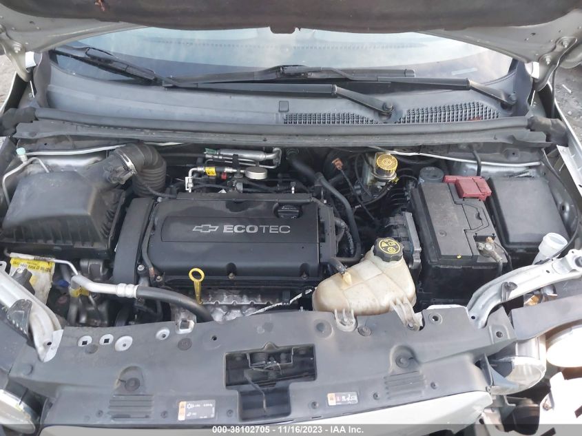 2013 CHEVROLET SONIC LT AUTO - 1G1JC5SHXD4189131