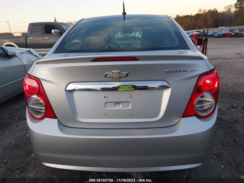 2013 CHEVROLET SONIC LT AUTO - 1G1JC5SHXD4189131