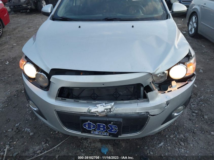 2013 CHEVROLET SONIC LT AUTO - 1G1JC5SHXD4189131