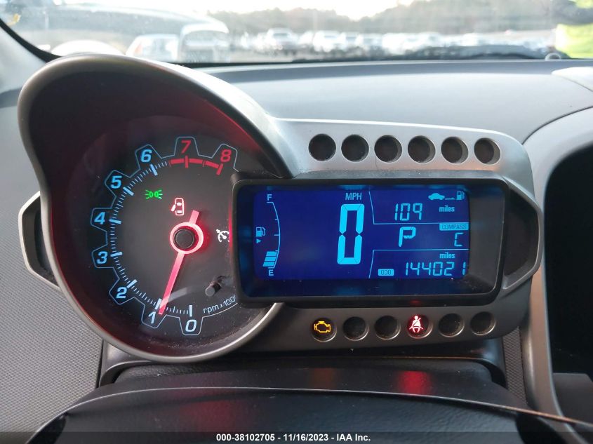 2013 CHEVROLET SONIC LT AUTO - 1G1JC5SHXD4189131