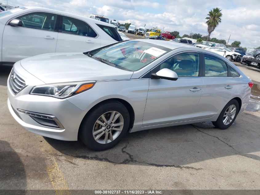 2015 HYUNDAI SONATA SE - 5NPE24AF1FH054171