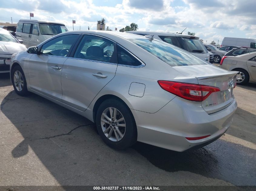 2015 HYUNDAI SONATA SE - 5NPE24AF1FH054171