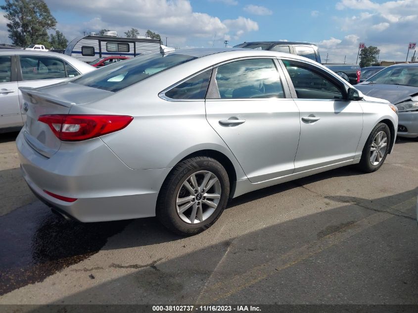 2015 HYUNDAI SONATA SE - 5NPE24AF1FH054171