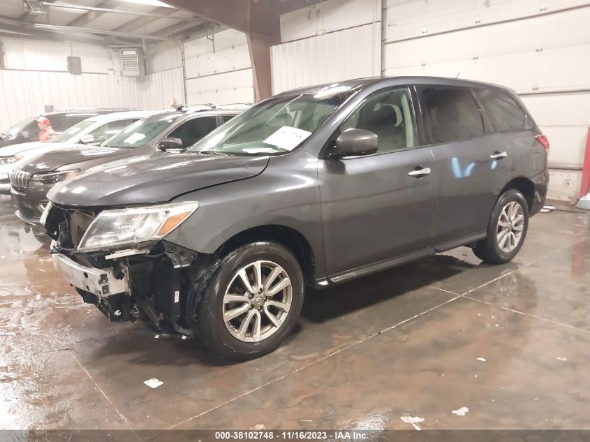 2014 NISSAN PATHFINDER S - 5N1AR2MM5EC697184