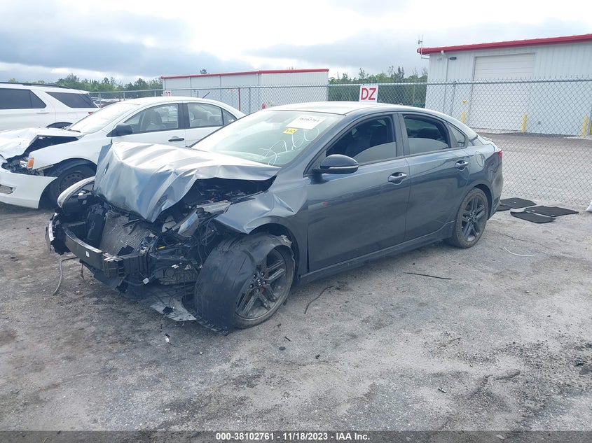 VIN 3KPF34AD0LE142760 2020 KIA FORTE GT-LINE