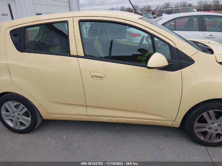 2014 CHEVROLET SPARK LT - KL8CD6S96EC581194