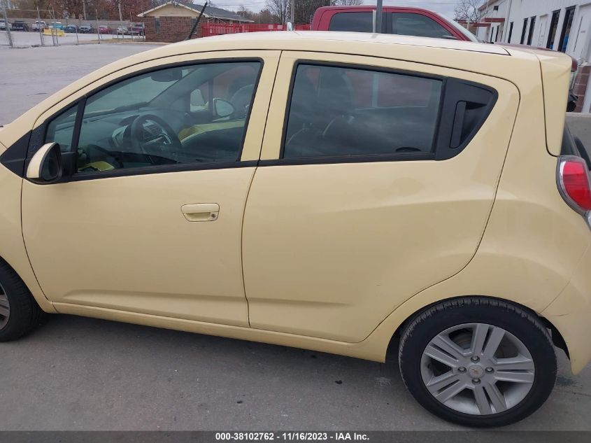 2014 CHEVROLET SPARK LT - KL8CD6S96EC581194