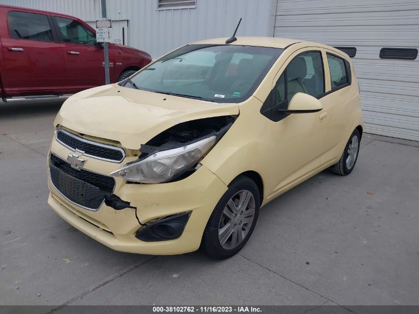 2014 CHEVROLET SPARK LT - KL8CD6S96EC581194