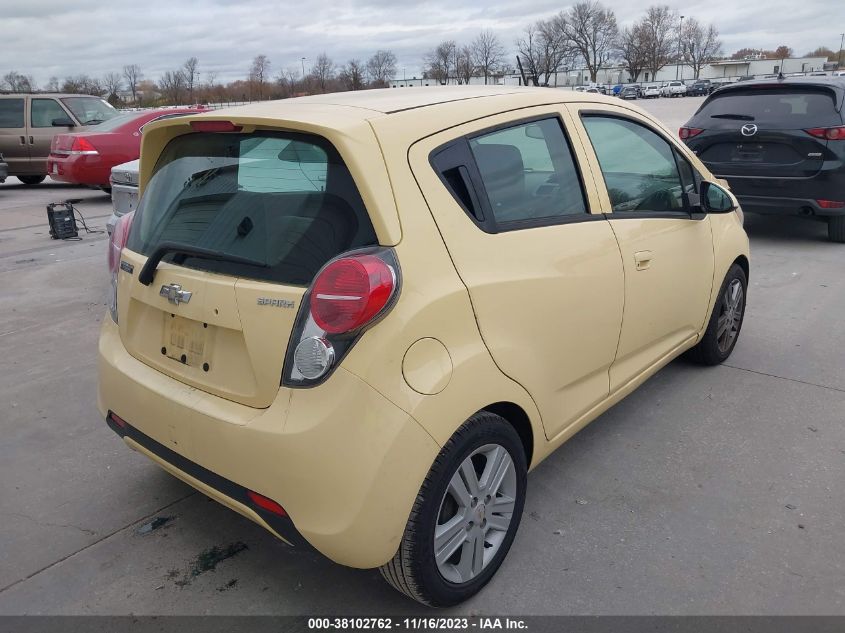 2014 CHEVROLET SPARK LT - KL8CD6S96EC581194