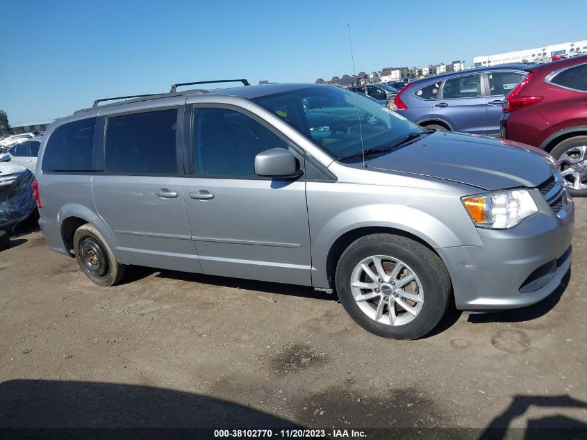 2016 DODGE GRAND CARAVAN SXT - 2C4RDGCG2GR381301