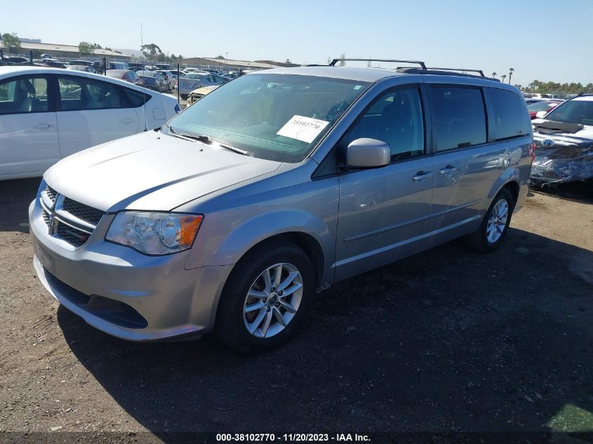 2016 DODGE GRAND CARAVAN SXT - 2C4RDGCG2GR381301
