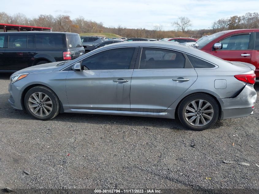 2015 HYUNDAI SONATA 2.4L SPORT - 5NPE34AFXFH082290