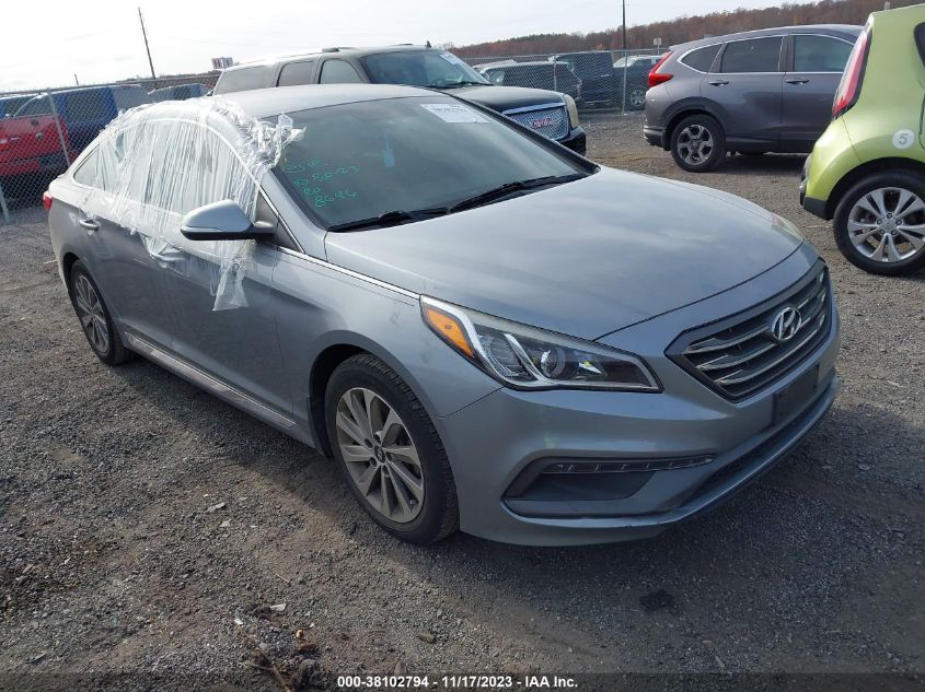 2015 HYUNDAI SONATA 2.4L SPORT - 5NPE34AFXFH082290