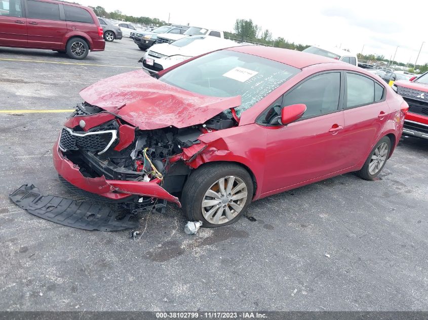 2014 KIA FORTE LX - KNAFX4A62E5061986