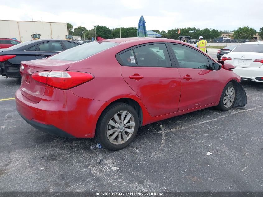 2014 KIA FORTE LX - KNAFX4A62E5061986