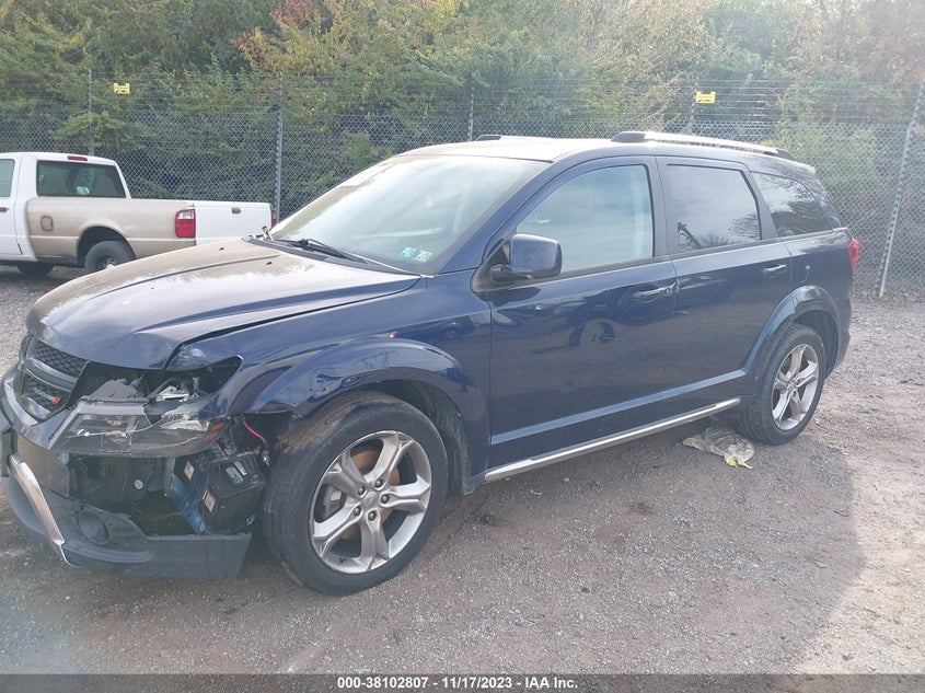 VIN 3C4PDCGG0HT613810 2017 DODGE JOURNEY CROSSROAD
