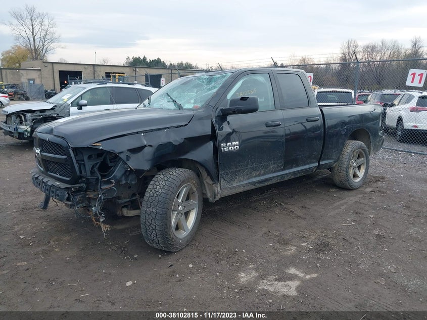 VIN 1C6RR7FG0HS718536 2017 RAM 1500 EXPRESS  4X4 6\4" BOX