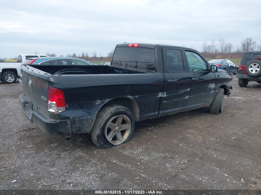 VIN 1C6RR7FG0HS718536 2017 RAM 1500 EXPRESS  4X4 6\4" BOX