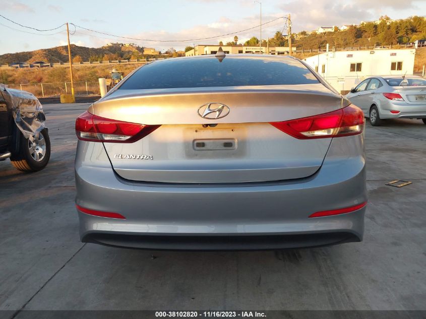 2017 HYUNDAI ELANTRA VALUE EDITION - 5NPD84LF6HH177684