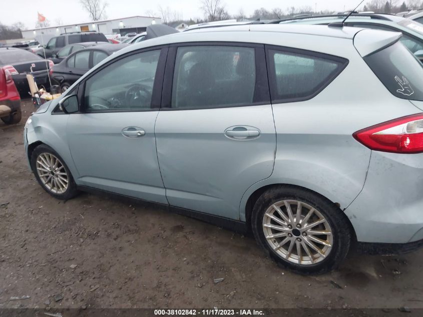 2013 FORD C-MAX HYBRID SE - 1FADP5AU6DL504283