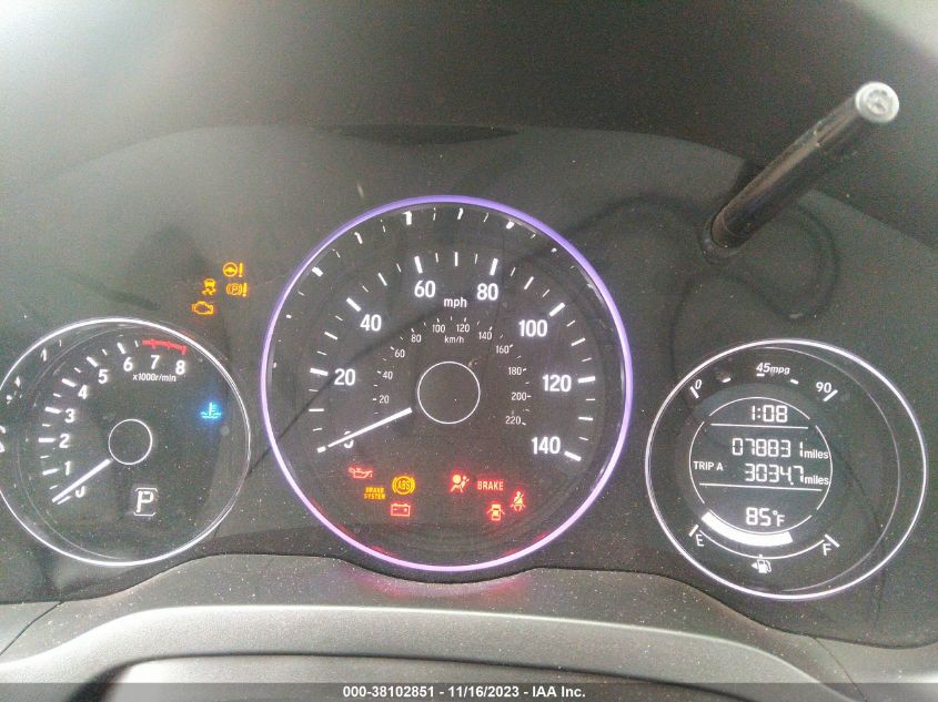 2017 HONDA HR-V LX - 3CZRU6H3XHG700915
